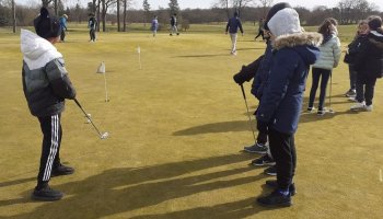 L'école Buffon de Levallois au Golf de Chantilly